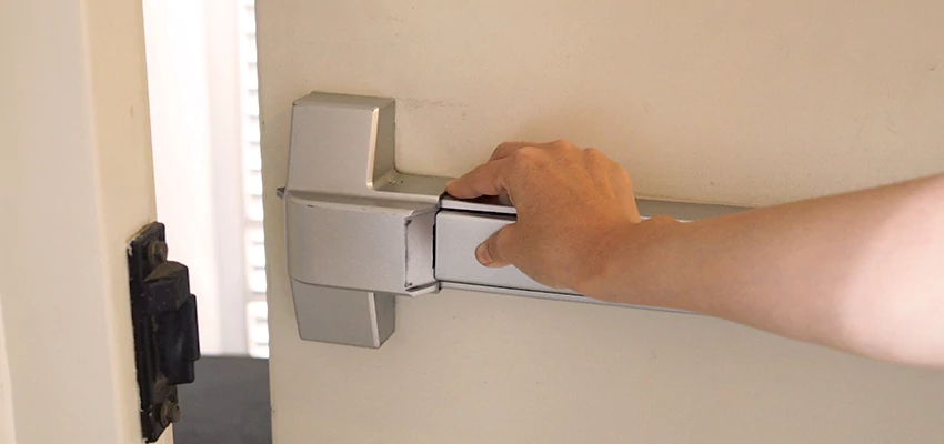 Roller Gate Panic Bar Installation in Redlands, California
